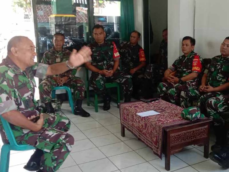 Jam Komandan Koramil 01 Banjarnegara Merupakan Wujud Kepedulian Pimpinan Kepada Anggota