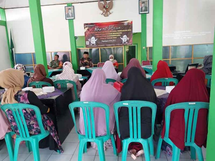 Babinsa Hadiri Pengajian Rutin Dari Kemenag Diwilayah Binaan Kelurahan Semarang