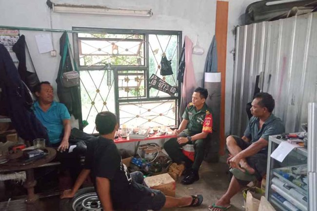 Peltu Arif Setiyoko Beri Masukan Dan Motivasi Tingkatkan Usaha dan jaga Mutu serta Kwalitas