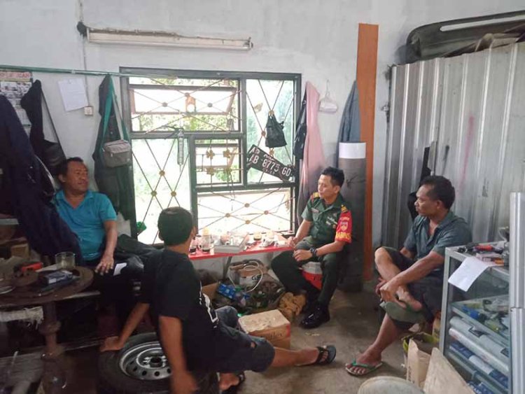 Peltu Arif Setiyoko Beri Masukan Dan Motivasi Tingkatkan Usaha dan jaga Mutu serta Kwalitas