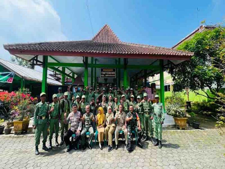 Babinsa Wakili Danramil Hadiri Kegiatan Peningkatan Kapasitas Satuan Linmas