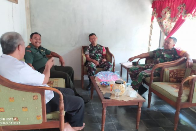 Perkenalan Dengan Warga Binaan, Pgs Danramil Komsos Ke wilayah