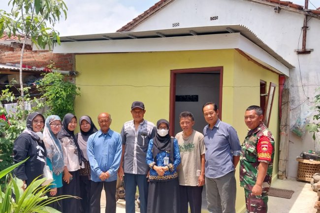 Penyerahan Kunci Rumah Layak Huni Dari Baznas Untuk Warga Kurang Mampu