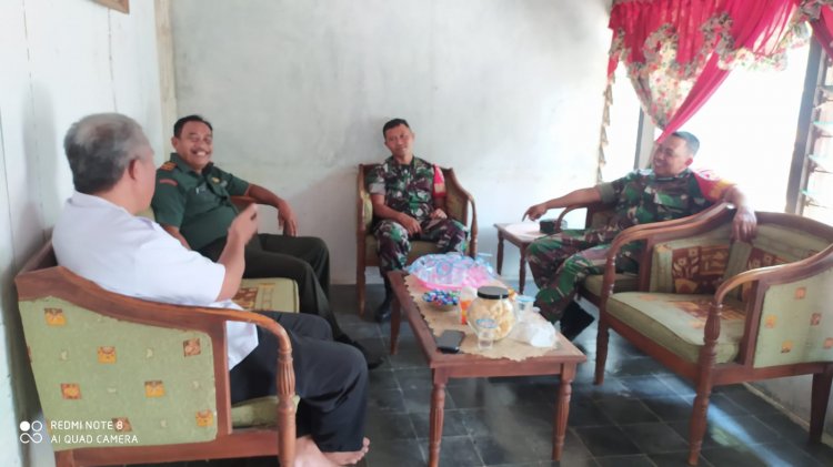 Perkenalan Dengan Warga Binaan, Pgs Danramil Komsos Ke wilayah