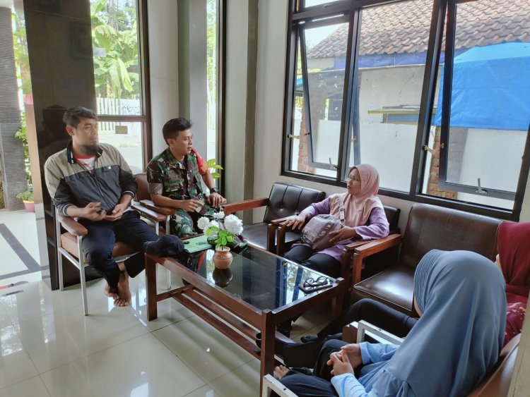 Pendampingan Babinsa Kepada UPTD Perlindungan Perempuan dan Anak