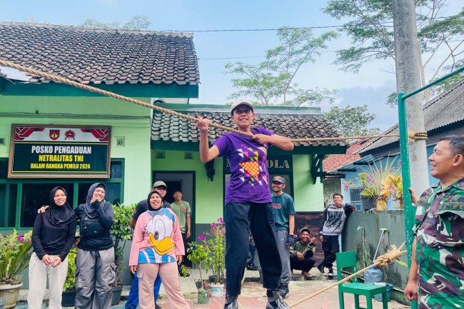 BABINSA BEKALI LINMAS PENGETAHUAN YANG BELUM PERNAH MEREKA DAPAT