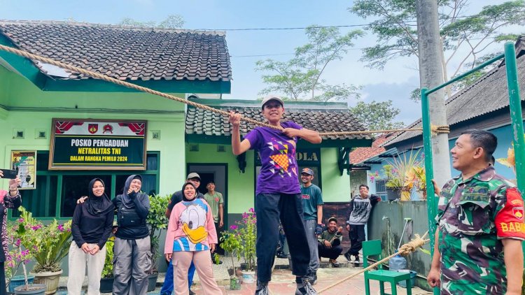 BABINSA BEKALI LINMAS PENGETAHUAN YANG BELUM PERNAH MEREKA DAPAT