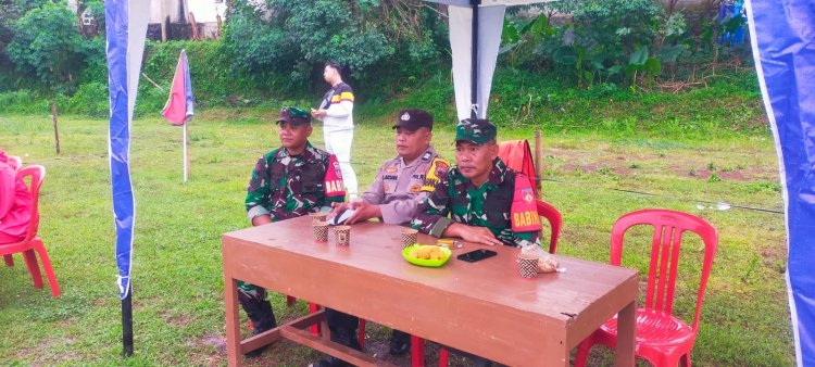 TNI-Polri Senantiasa Bersinergi Di Setiap Kegiatan Masyarakat.