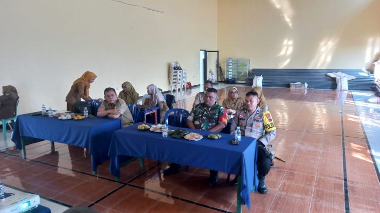 Babinsa Cendana Hadiri Zoom Meeting Verifikasi Program Kampung Iklim (Proklim)