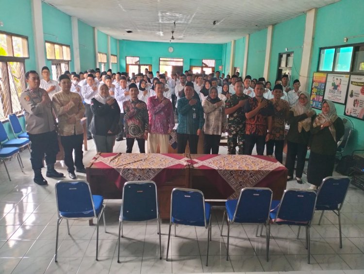 Seluruh Babinsa Koramil 01/Banjarnegara Hadiri Pelantikan KPPS Di Wilayah Binaan masing-masing