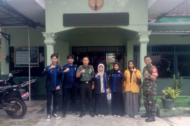 Komandan Koramil Terima Audiensi Dari Ikatan Pelajar Muhammadiyah Banjarnegara