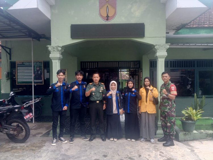 Komandan Koramil Terima Audiensi Dari Ikatan Pelajar Muhammadiyah Banjarnegara