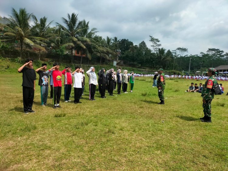 MASA PENGENALAN LINGKUNGAN SEKOLAH BABINSA BERIKAN WAWASAN KEBANGSAAN DAN PENDIDIKAN KARAKTER SISWA